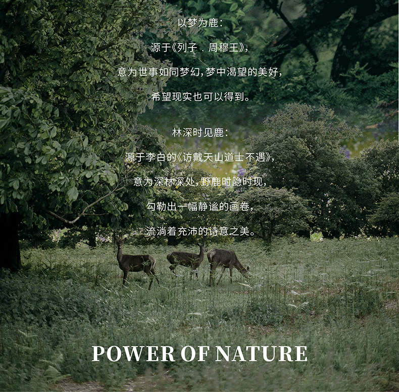 林间鹿纯棉四季绒套件 | 以梦为鹿，探寻温暖的秘密。